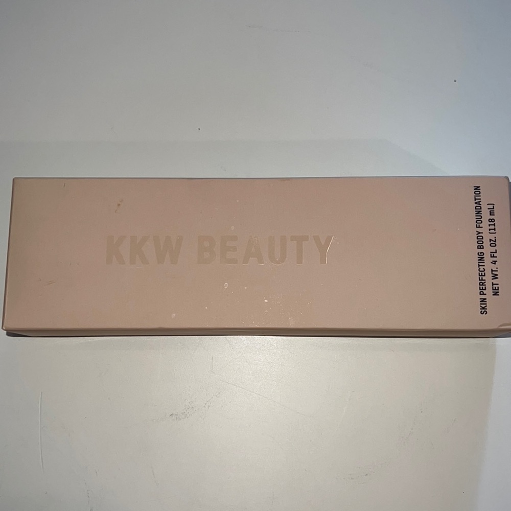 KKW Beauty Skin Perfecting Body Foundation Deep 4 Fl Oz